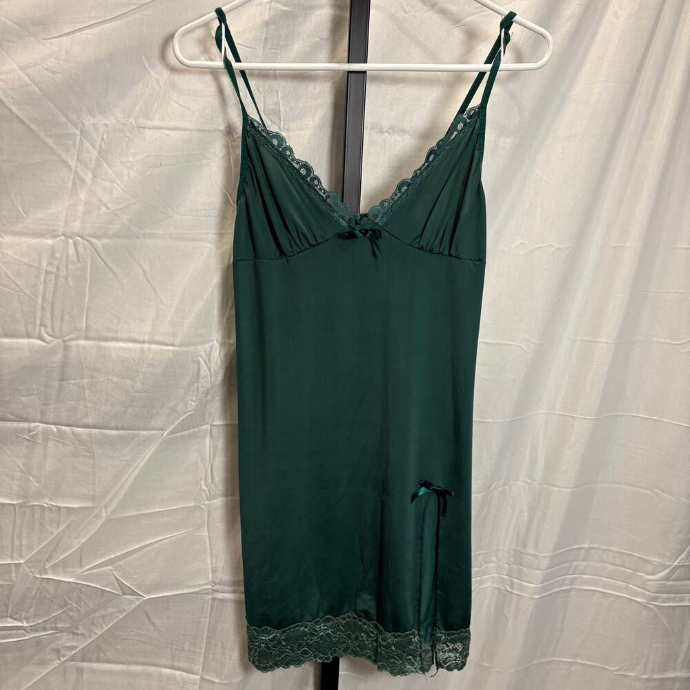 Green Slip Dress